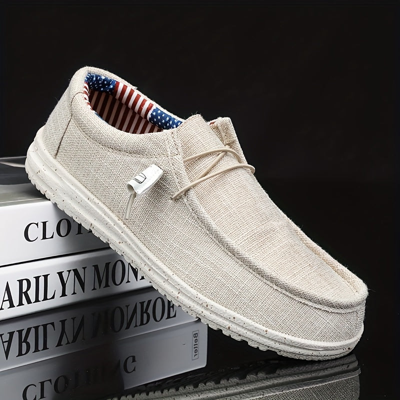 Loafer Shoes, Comfy Slip On Breathable Sneakers